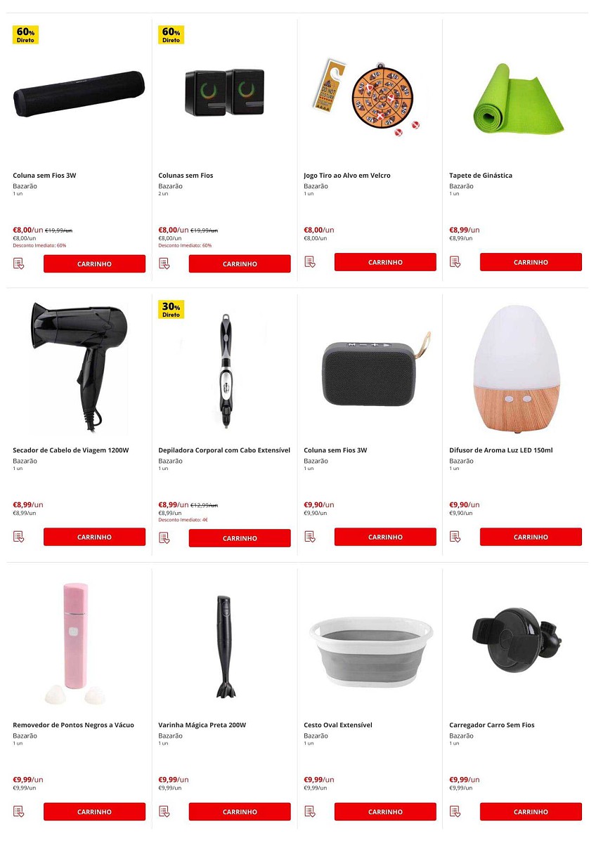 Antevisão Folheto CONTINENTE Bazarão Promoções de 28 junho a 4 julho