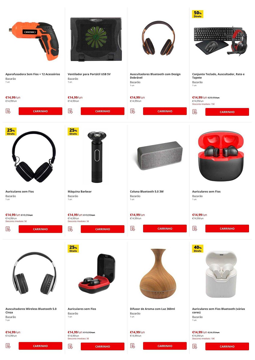 Antevisão Folheto CONTINENTE Bazarão Promoções de 28 junho a 4 julho