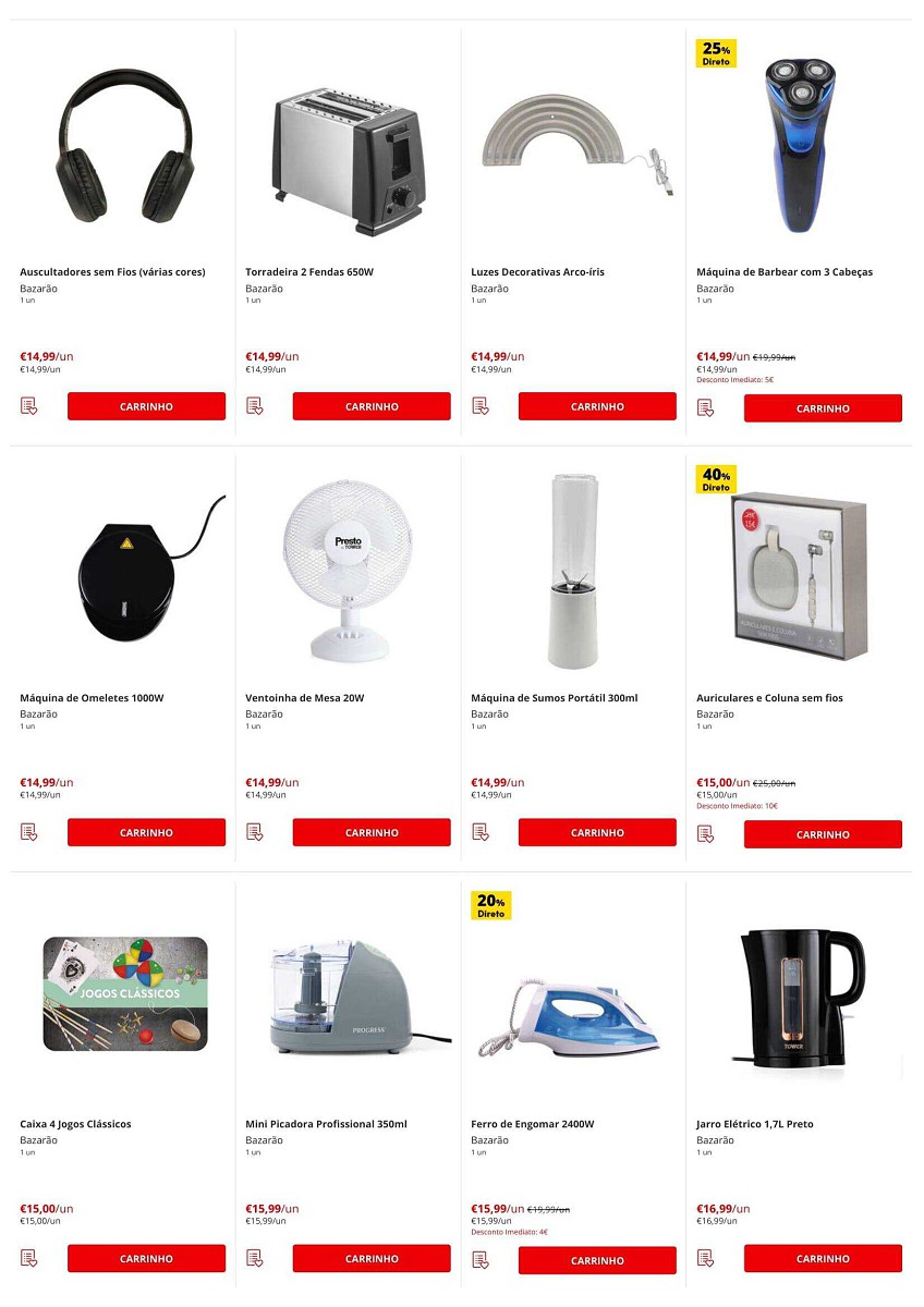 Antevisão Folheto CONTINENTE Bazarão Promoções de 28 junho a 4 julho