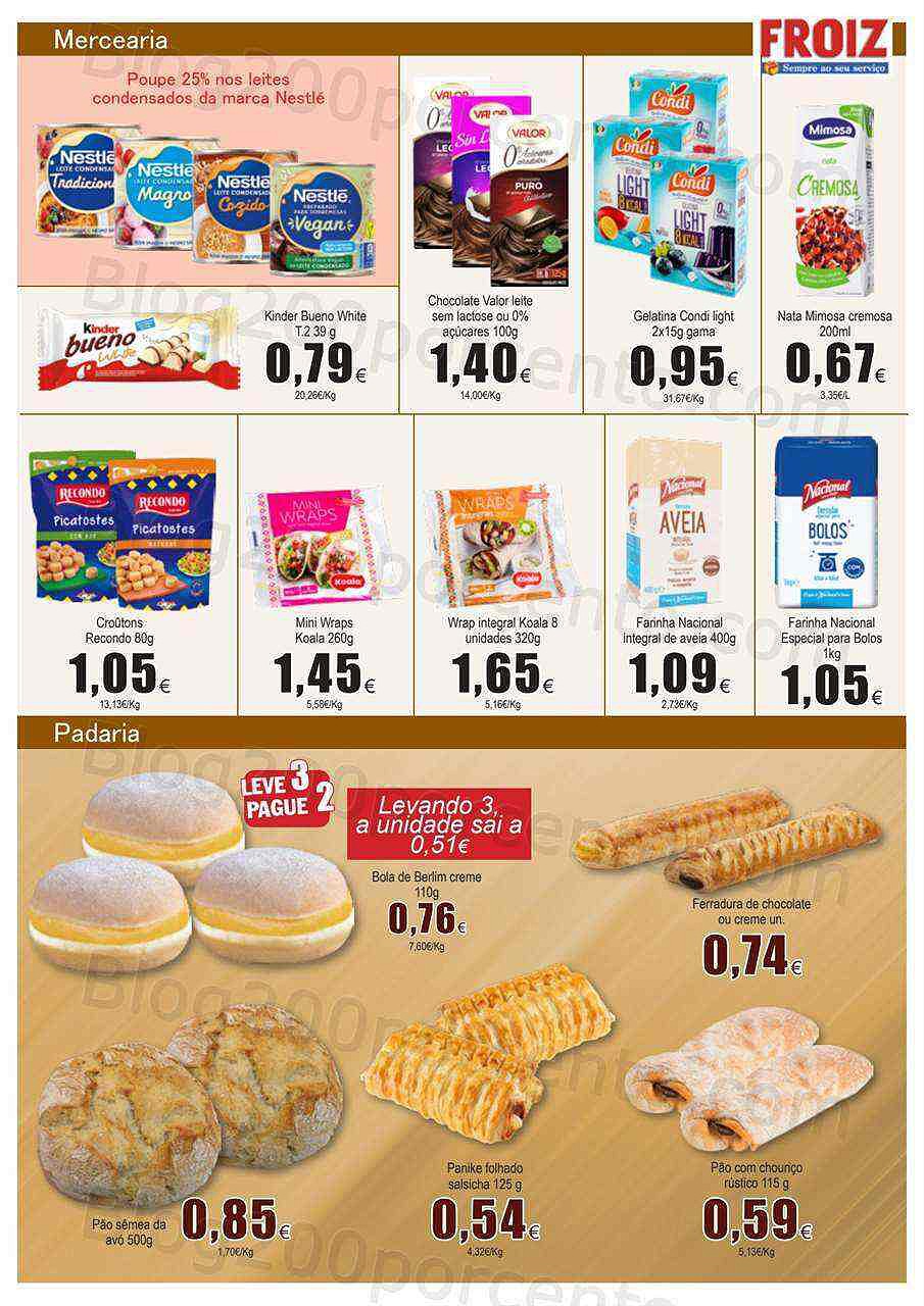 Antevisão Folheto FROIZ Promoções de 7 a 20 julho