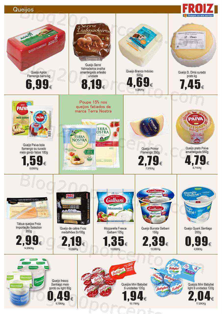 Antevisão Folheto FROIZ Promoções de 7 a 20 julho