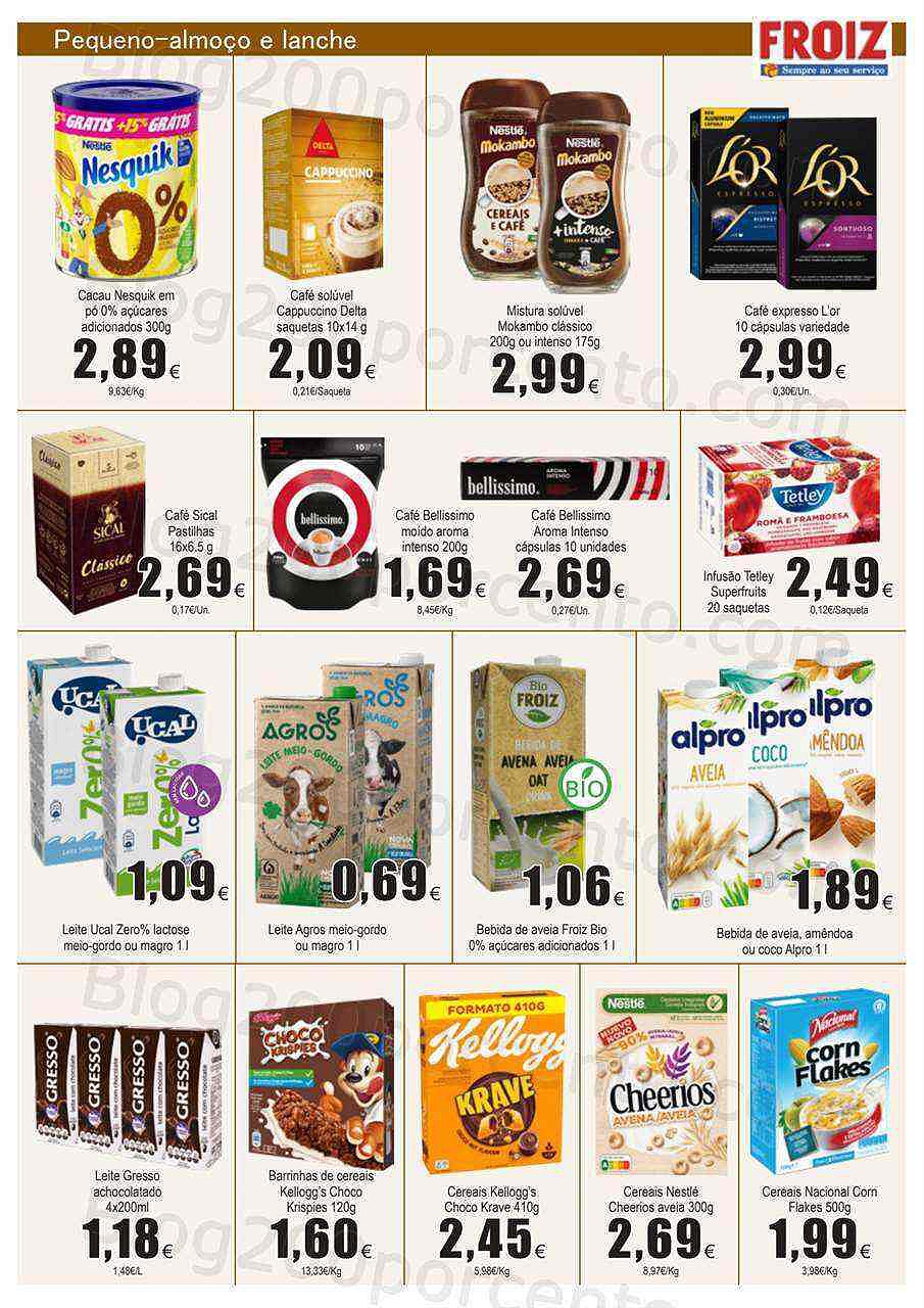 Antevisão Folheto FROIZ Promoções de 7 a 20 julho