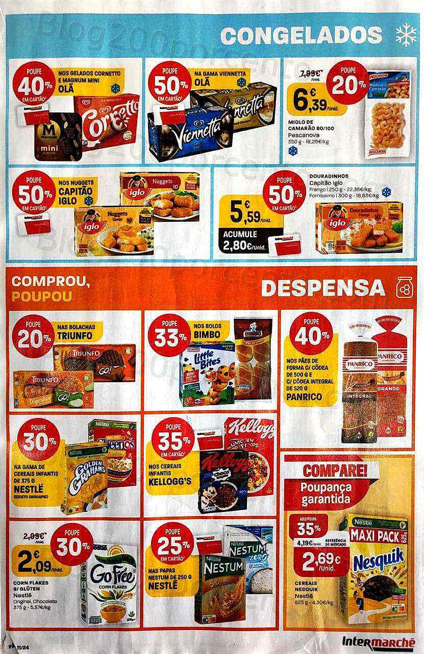 Antevisão Folheto INTERMARCHÉ Promoções de 7 a 13 julho