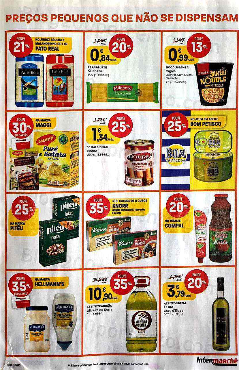 Antevisão Folheto INTERMARCHÉ Promoções de 7 a 13 julho