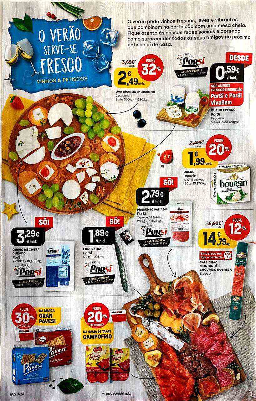 Antevisão Folheto INTERMARCHÉ Promoções de 7 a 13 julho