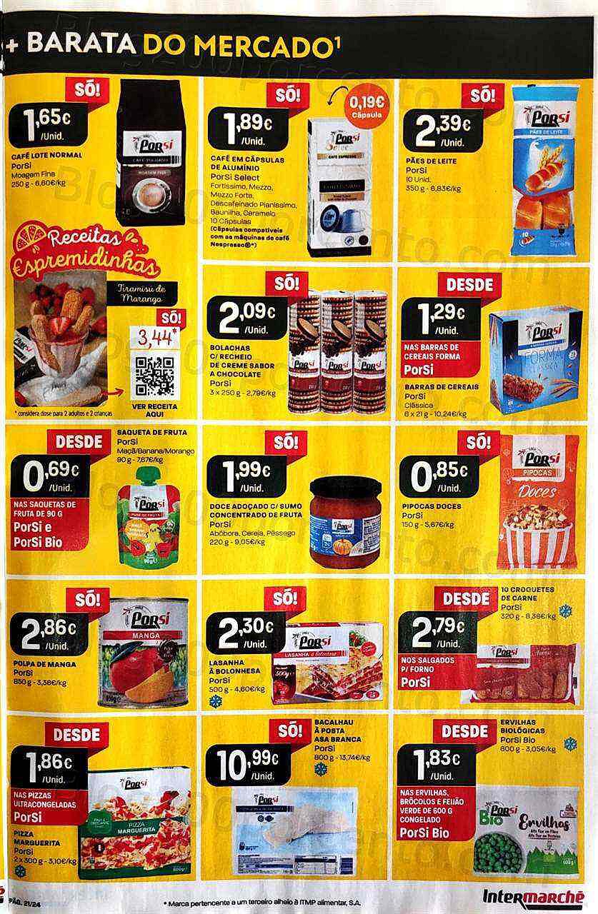 Antevisão Folheto INTERMARCHÉ Promoções de 7 a 13 julho