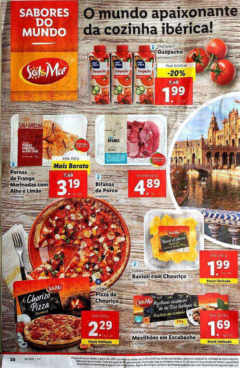 Antevisão Folheto LIDL Promoções de 11 a 17 julho