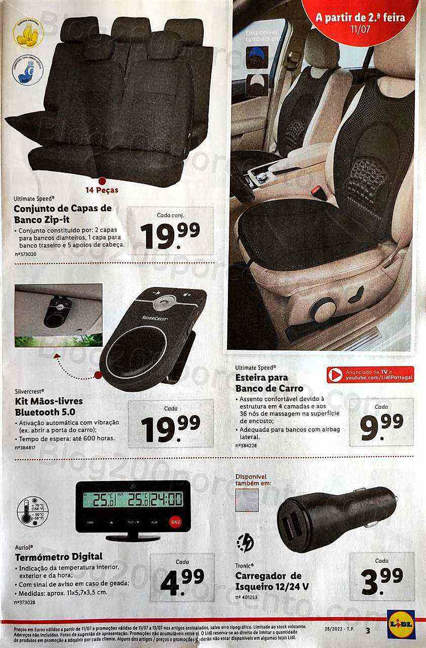 Antevisão Folheto LIDL Promoções de 11 a 17 julho