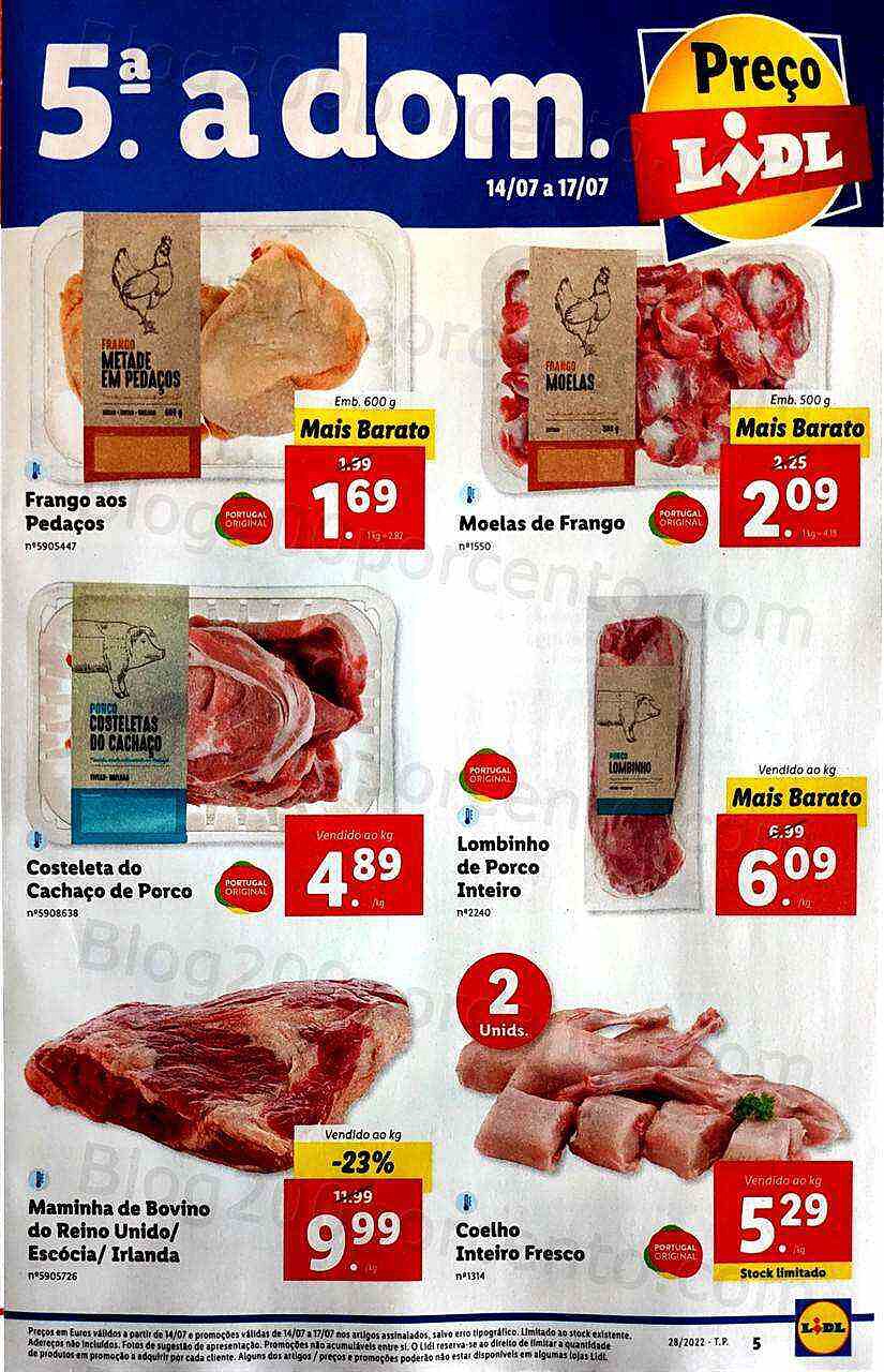 Antevisão Folheto LIDL Promoções de 11 a 17 julho - completo
