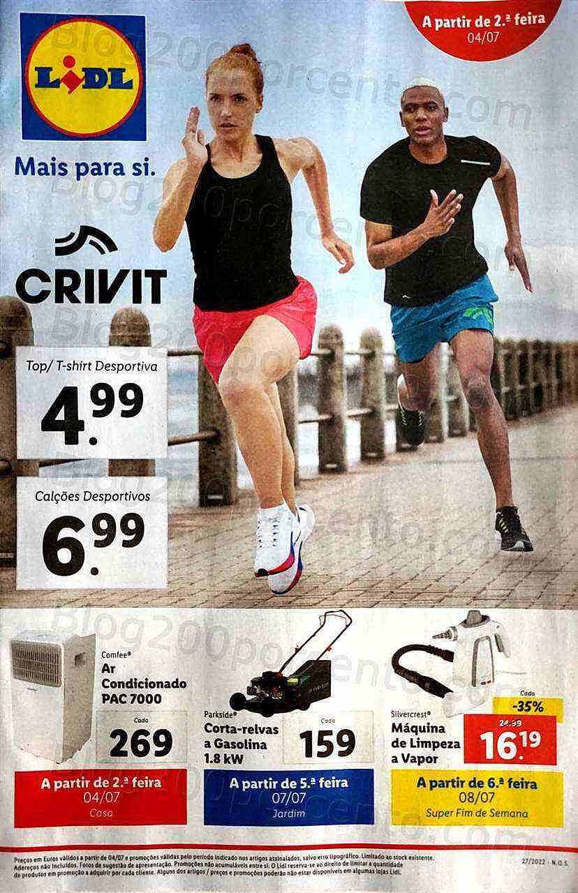 Antevisão Folheto LIDL Promoções de 4 a 10 julho