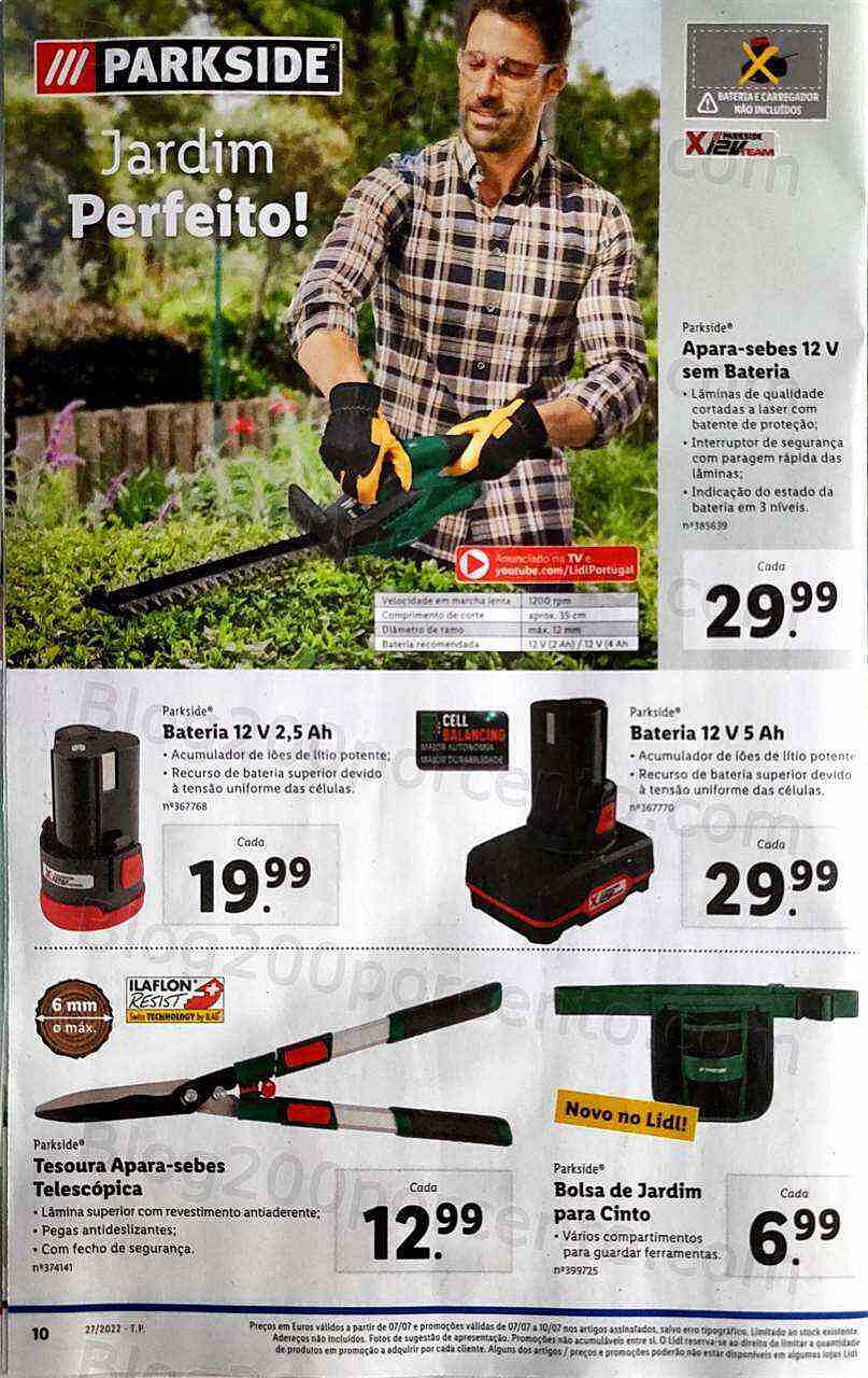 Antevisão Folheto LIDL Promoções de 4 a 10 julho