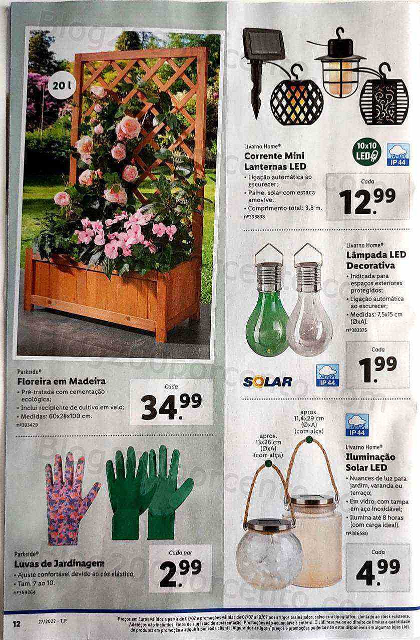 Antevisão Folheto LIDL Promoções de 4 a 10 julho
