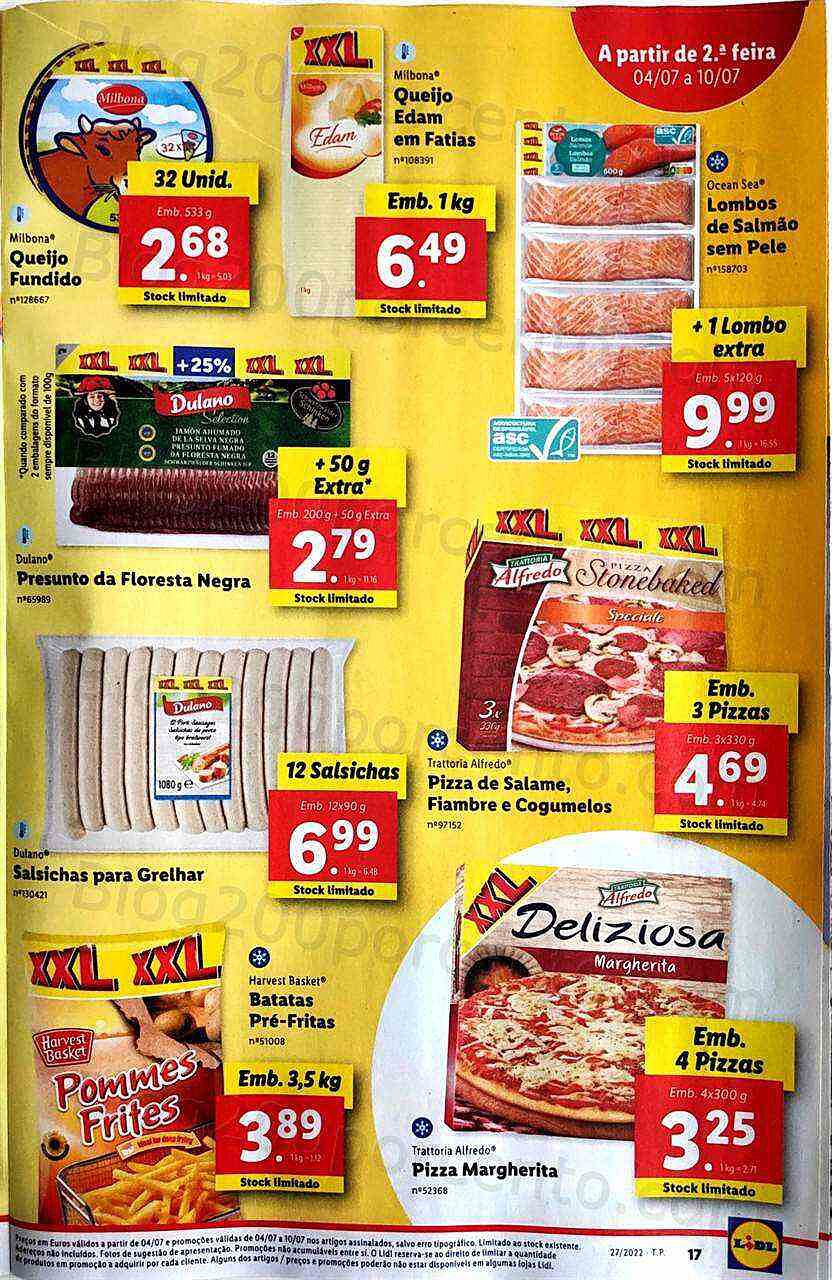 Antevisão Folheto LIDL Promoções de 4 a 10 julho
