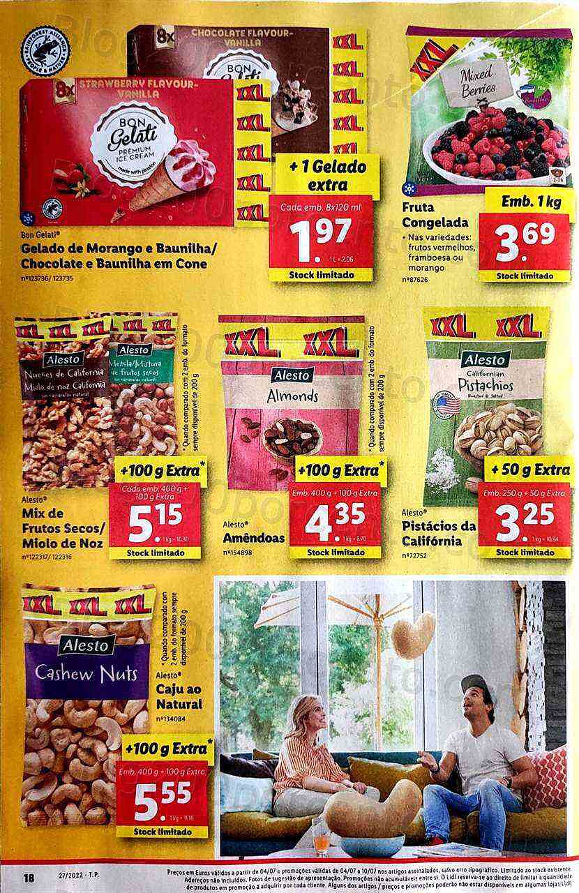 Antevisão Folheto LIDL Promoções de 4 a 10 julho