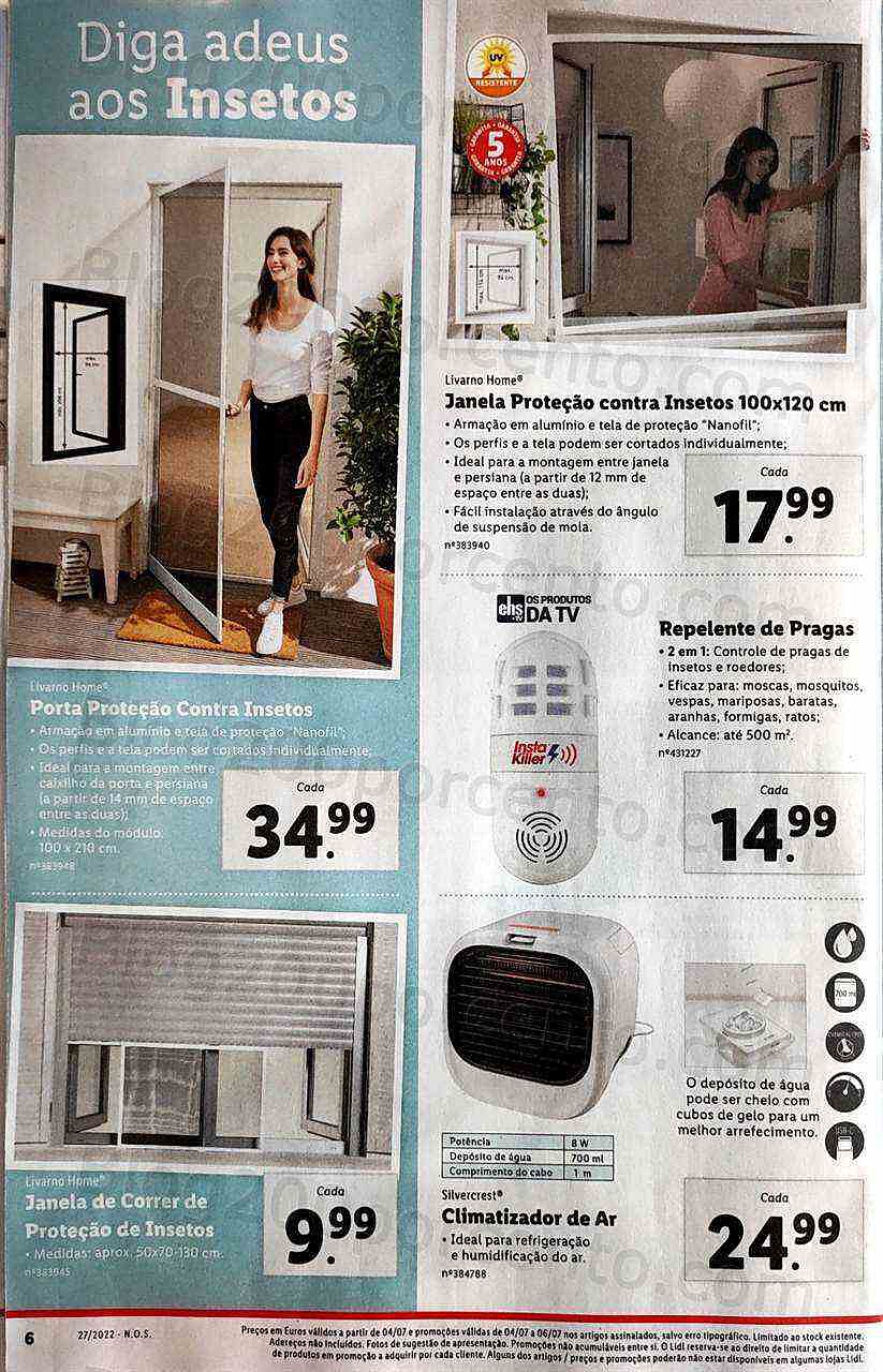 Antevisão Folheto LIDL Promoções de 4 a 10 julho