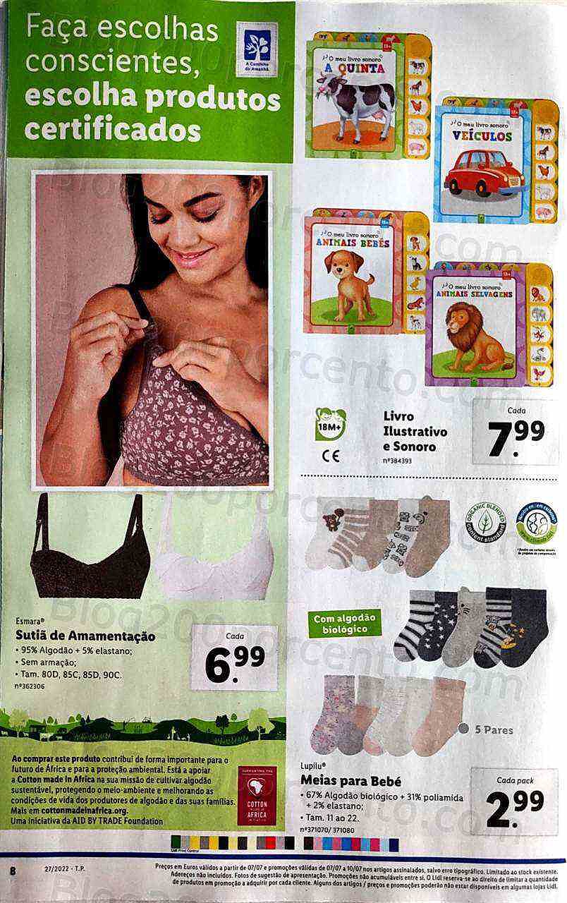 Antevisão Folheto LIDL Promoções de 4 a 10 julho