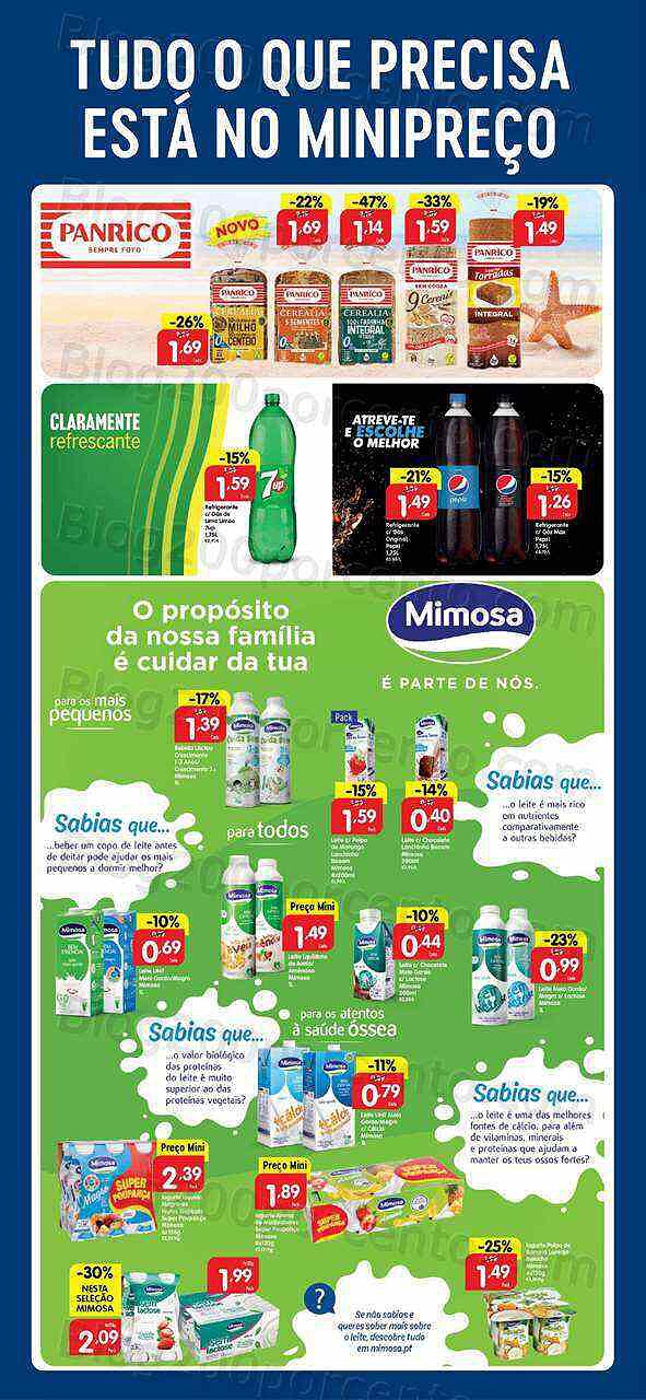 Antevisão Folheto MINIPREÇO Extra Promoções de 7 a 13 julho