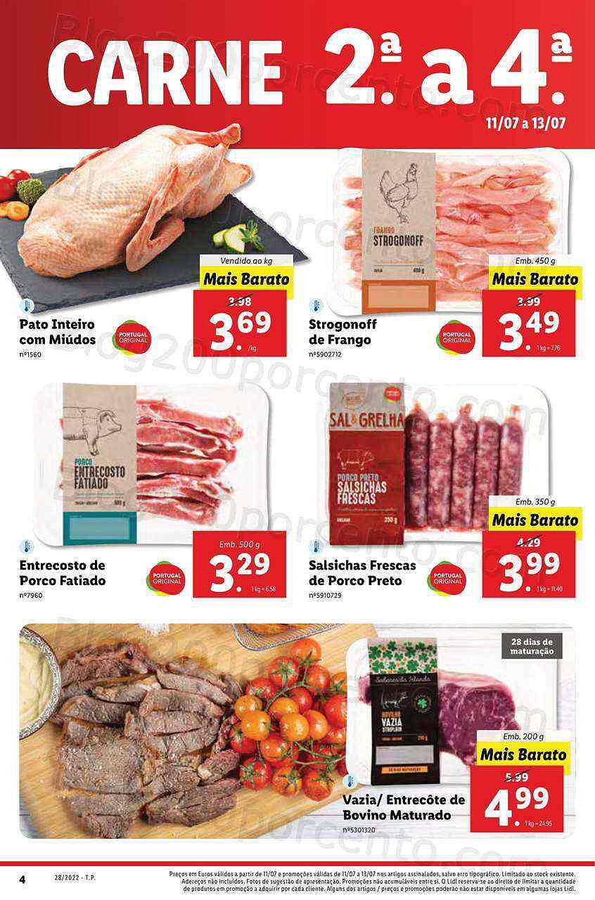 Antevisão Folheto LIDL Promoções de 11 a 17 julho - Edição Digital