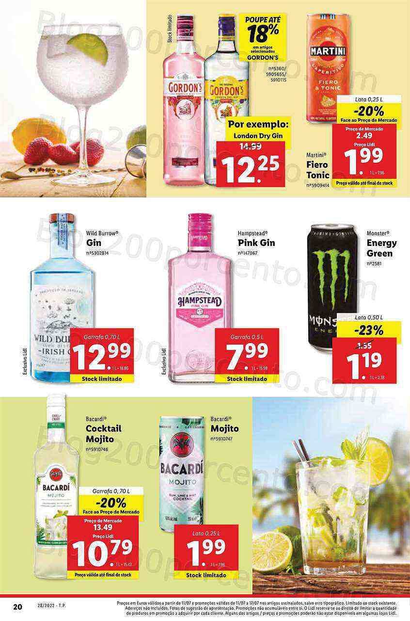 Antevisão Folheto LIDL Promoções de 11 a 17 julho - Edição Digital