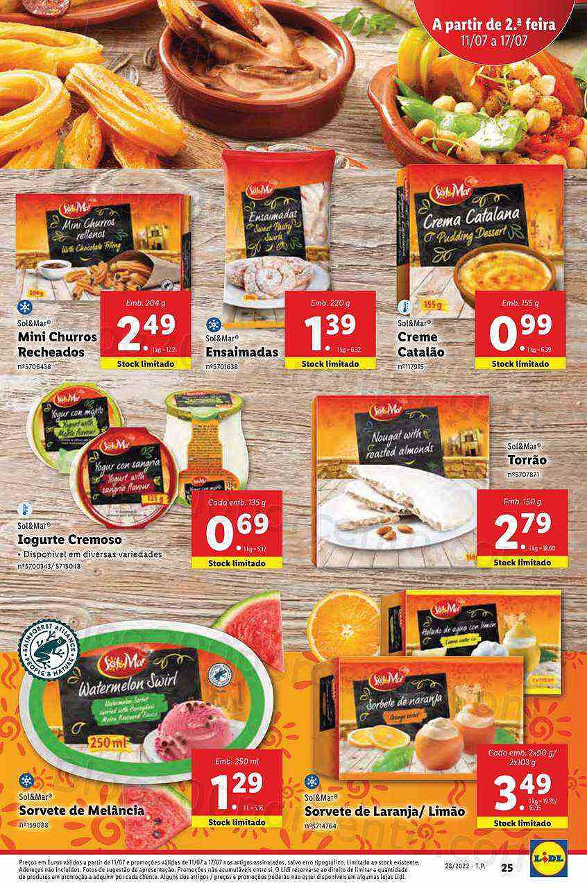 Antevisão Folheto LIDL Promoções de 11 a 17 julho - Edição Digital