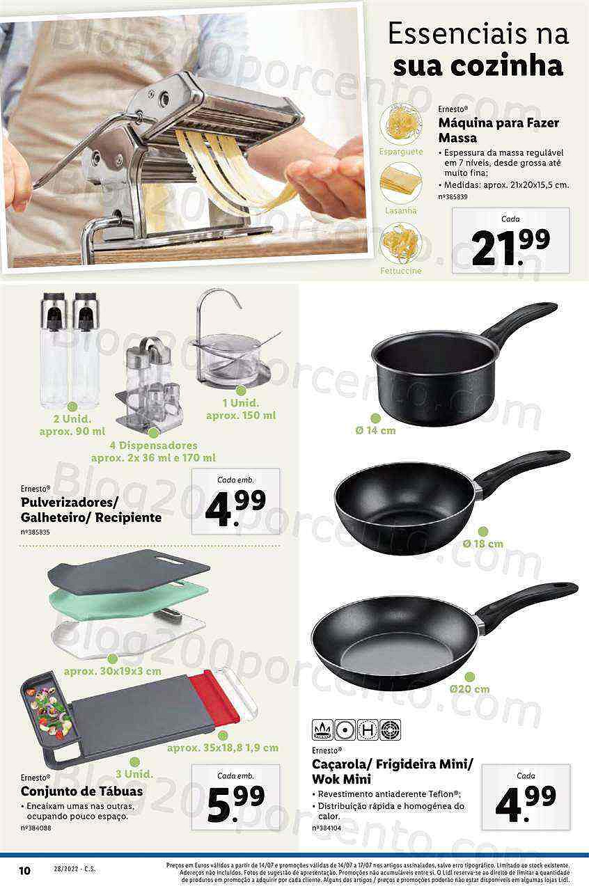 Antevisão Folheto LIDL Promoções de 11 a 17 julho - Edição Digital