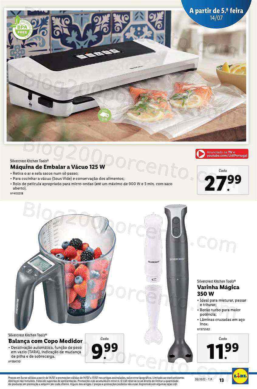 Antevisão Folheto LIDL Promoções de 11 a 17 julho - Edição Digital