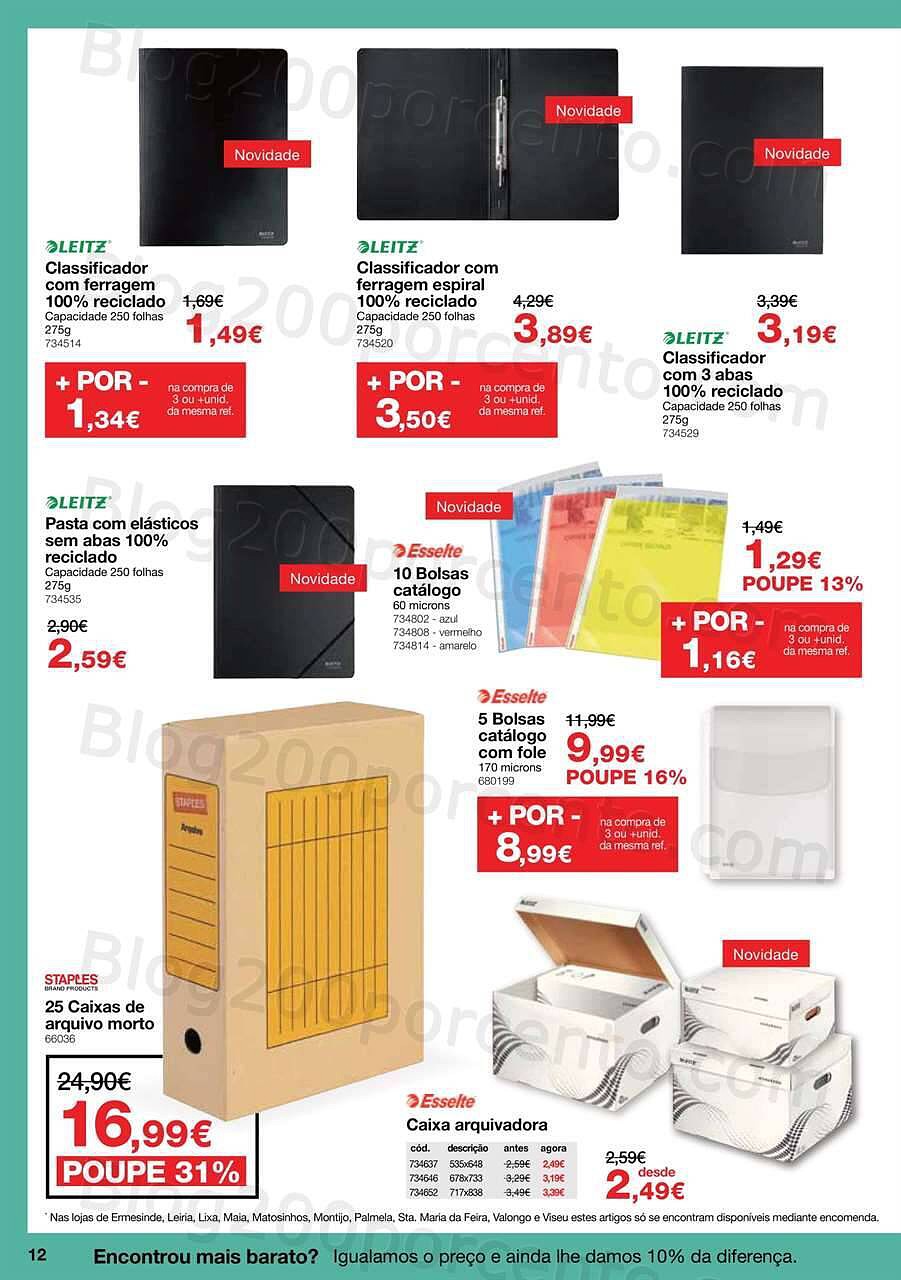 Antevisão Folheto STAPLES Promoções de 11 a 28 julho