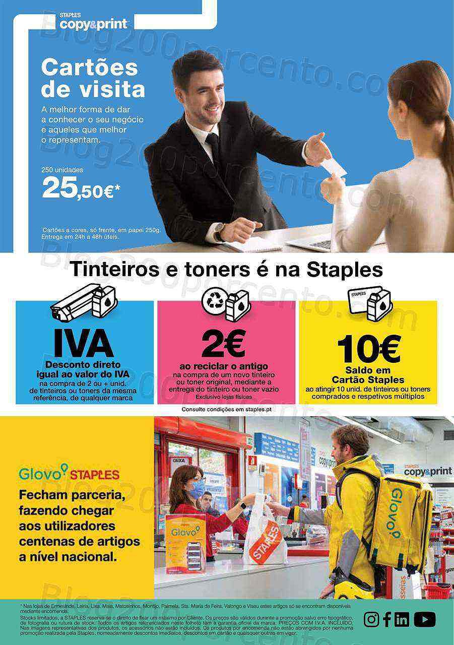 Antevisão Folheto STAPLES Promoções de 11 a 28 julho