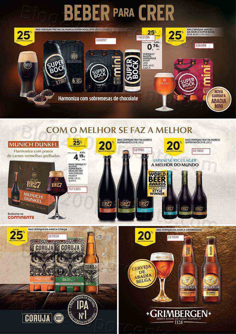 Antevisão Folheto CONTINENTE Bebidas Promoções de 28 junho a 10 julho