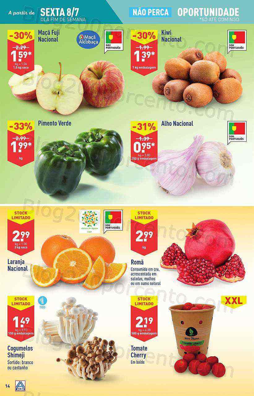Antevisão Folheto ALDI Promoções de 6 a 12 julho