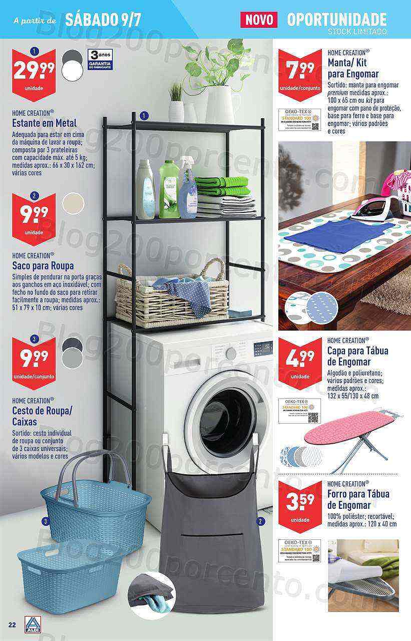 Antevisão Folheto ALDI Promoções de 6 a 12 julho