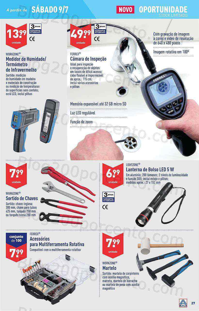 Antevisão Folheto ALDI Promoções de 6 a 12 julho