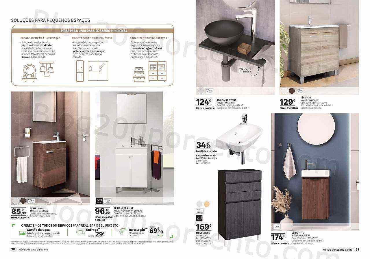 Antevisão Folheto LEROY MERLIN Catálogo Casa de Banho Promoções até 24 agosto