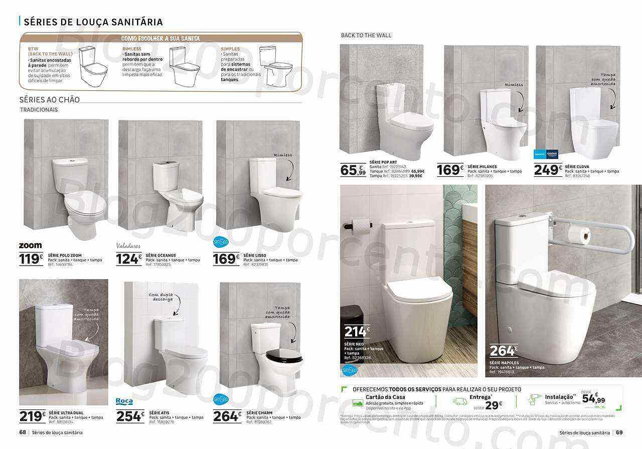 Antevisão Folheto LEROY MERLIN Catálogo Casa de Banho Promoções até 24 agosto