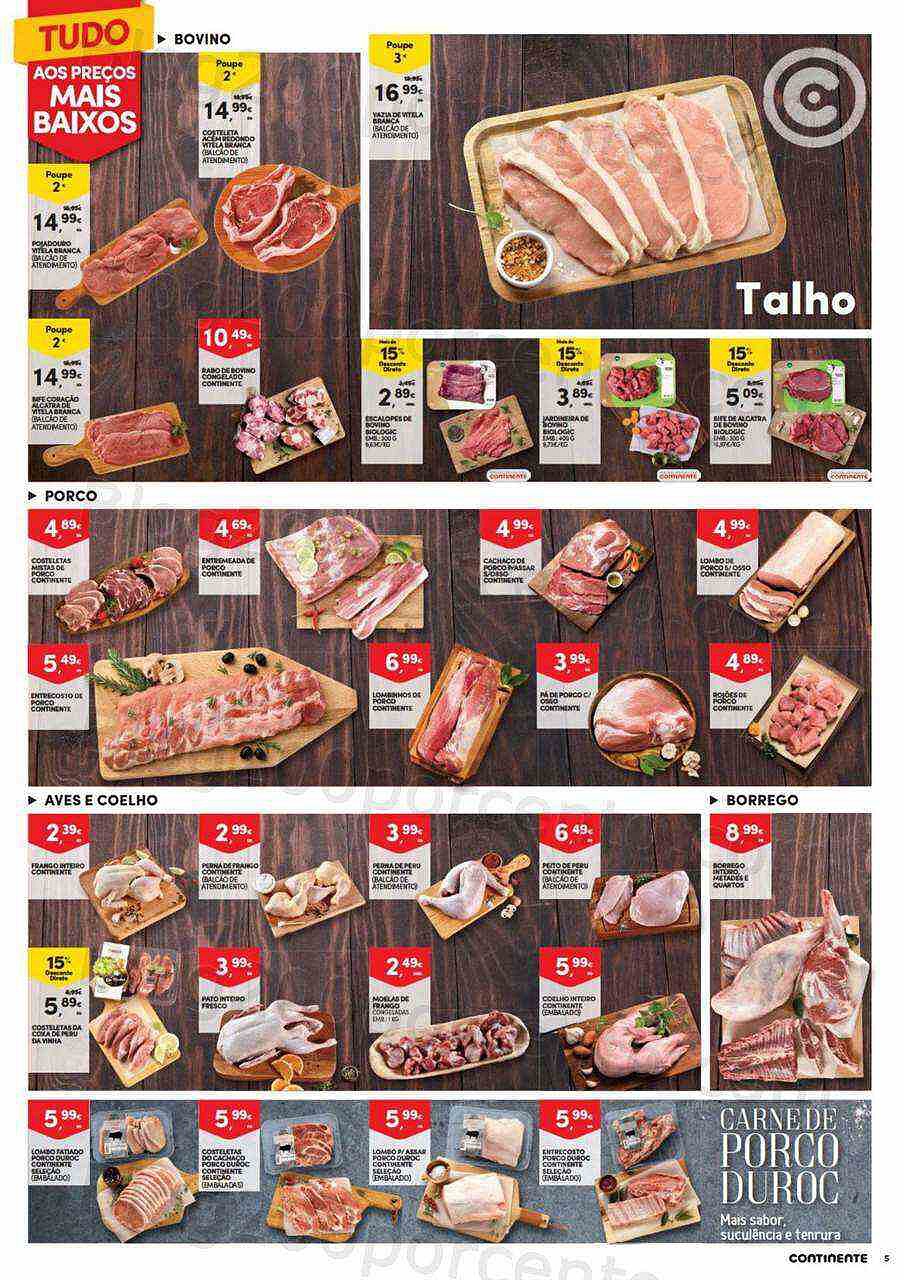 Antevisão Folheto CONTINENTE Hiper - Modelo Promoções de 5 a 11 julho