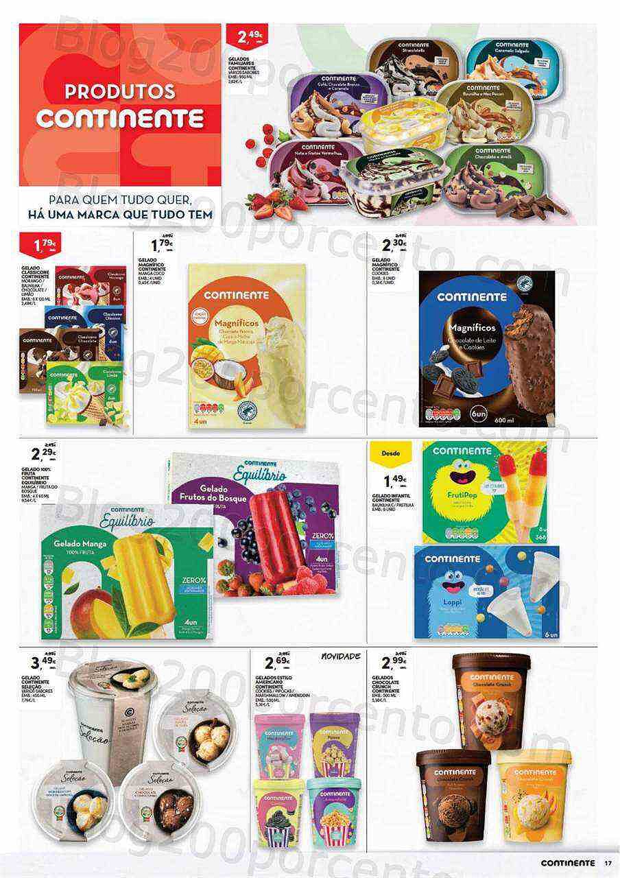Antevisão Folheto CONTINENTE Hiper - Modelo Promoções de 5 a 11 julho