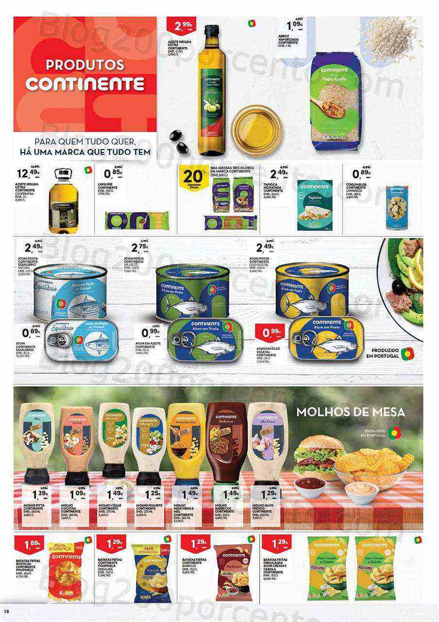 Antevisão Folheto CONTINENTE Hiper - Modelo Promoções de 5 a 11 julho