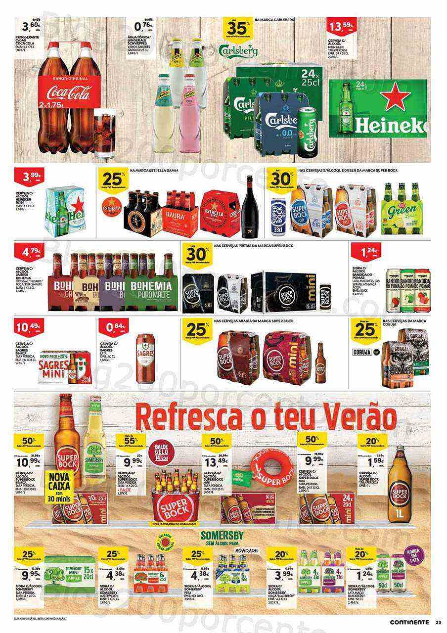 Antevisão Folheto CONTINENTE Hiper - Modelo Promoções de 5 a 11 julho