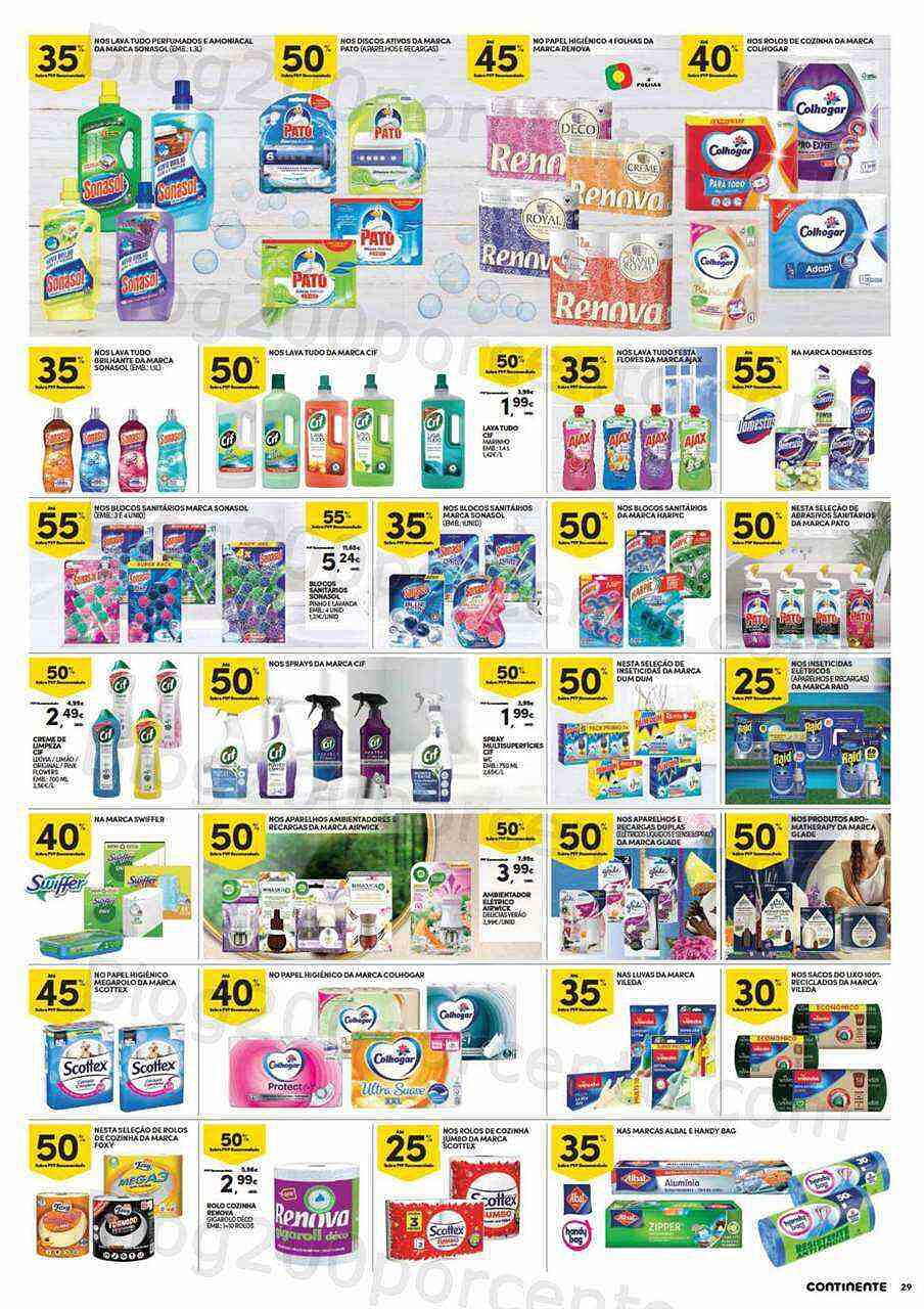 Antevisão Folheto CONTINENTE Hiper - Modelo Promoções de 5 a 11 julho