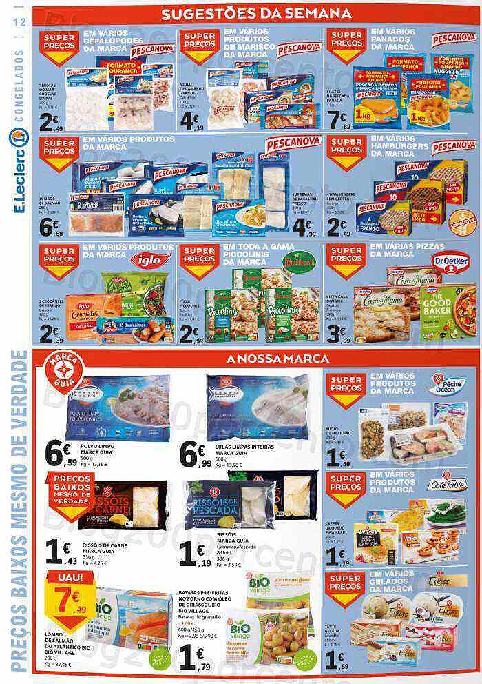 Antevisão Folheto E-LECLERC Promoções de 7 a 13 julho