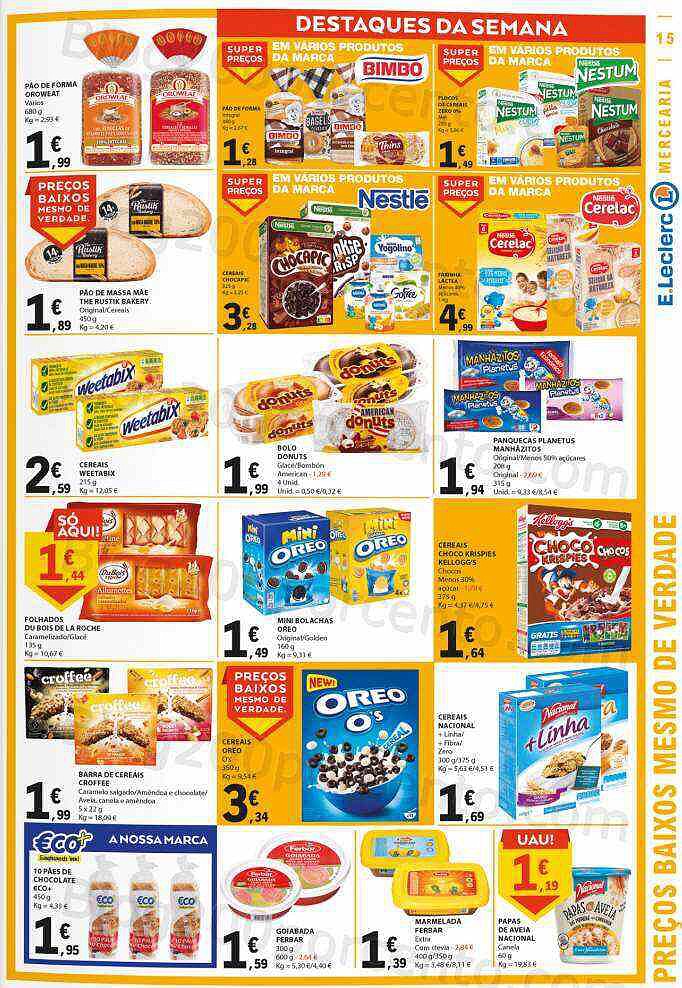 Antevisão Folheto E-LECLERC Promoções de 7 a 13 julho