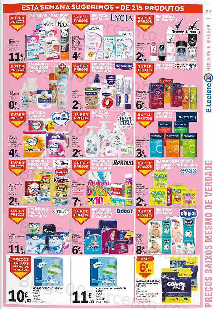 Antevisão Folheto E-LECLERC Promoções de 7 a 13 julho