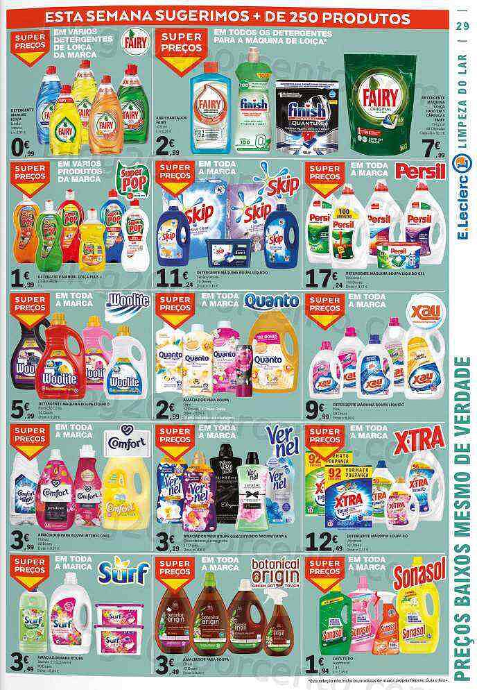 Antevisão Folheto E-LECLERC Promoções de 7 a 13 julho