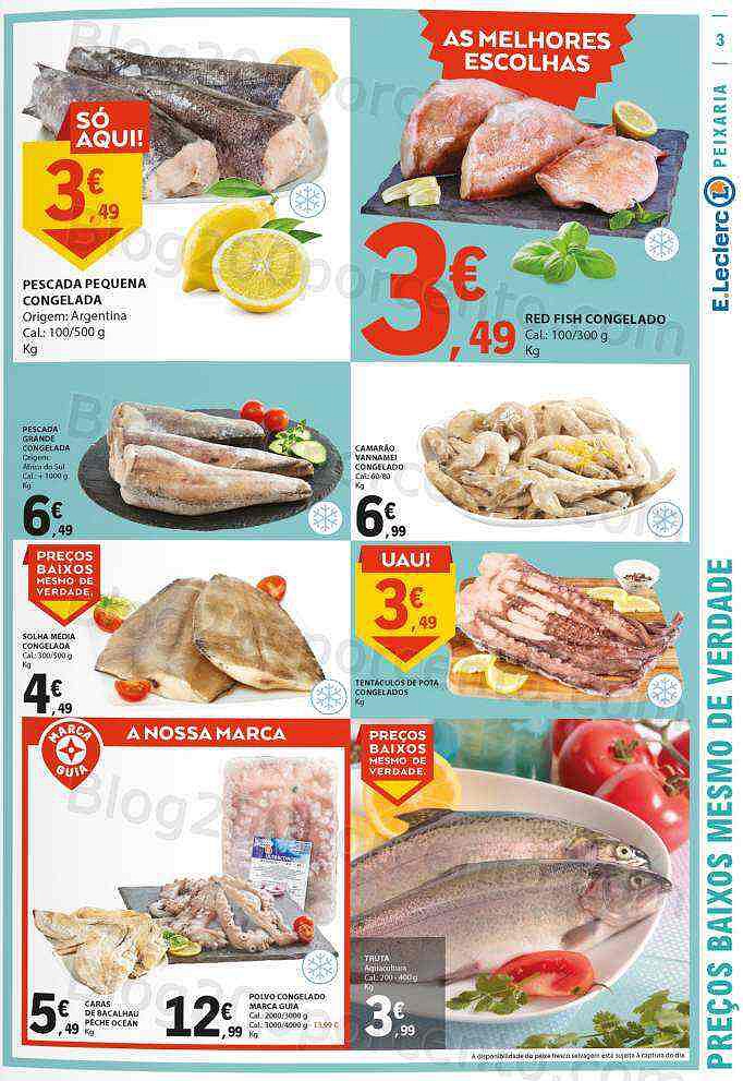 Antevisão Folheto E-LECLERC Promoções de 7 a 13 julho