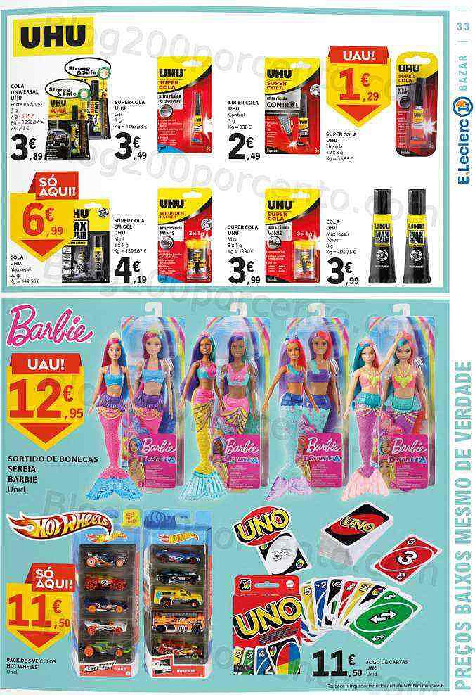 Antevisão Folheto E-LECLERC Promoções de 7 a 13 julho