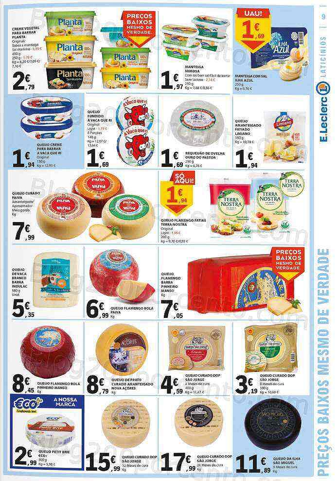Antevisão Folheto E-LECLERC Promoções de 7 a 13 julho
