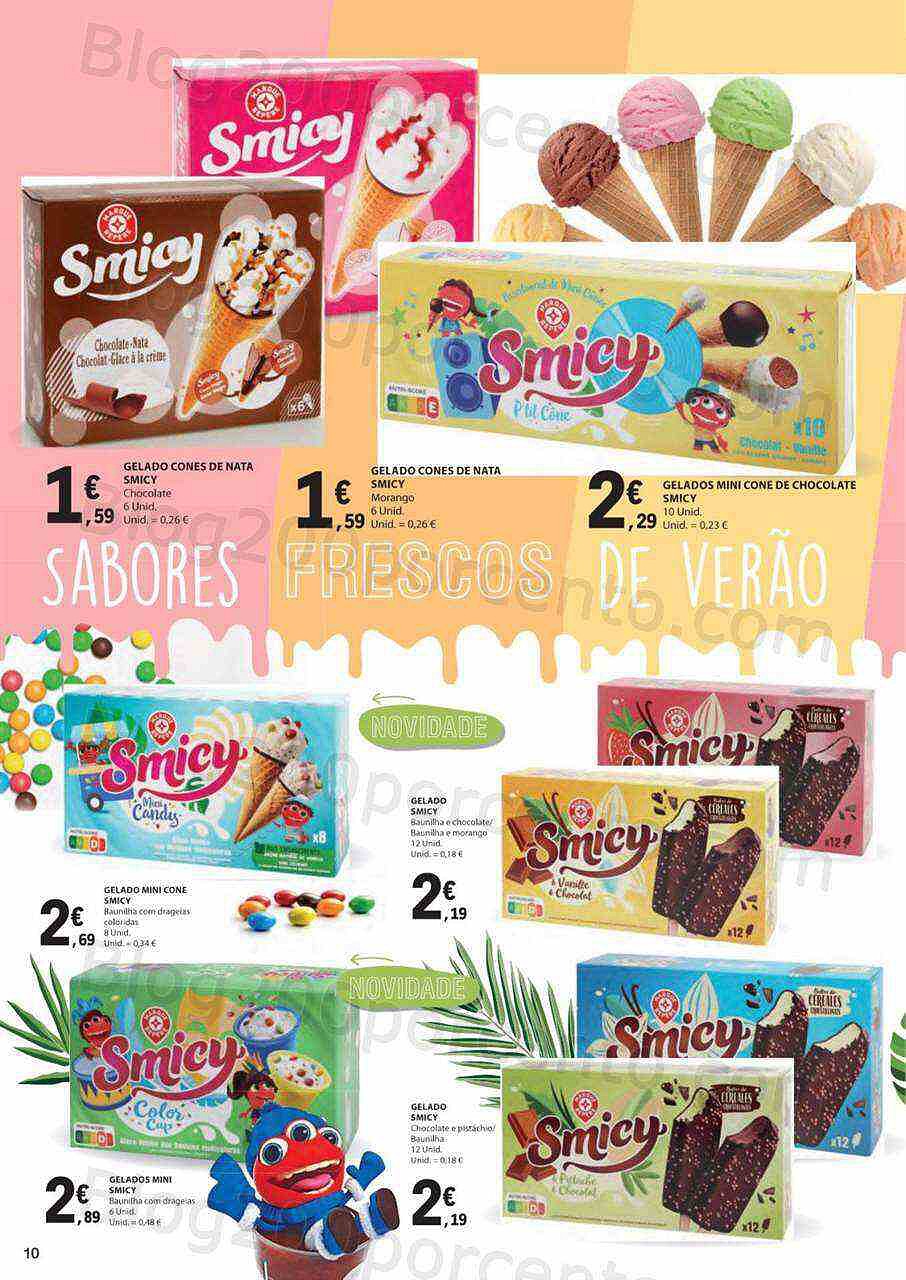 Antevisão Folheto E-LECLERC Especial Marca Guia Promoções de 1 a 31 julho