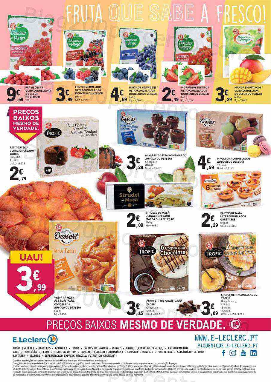 Antevisão Folheto E-LECLERC Especial Marca Guia Promoções de 1 a 31 julho