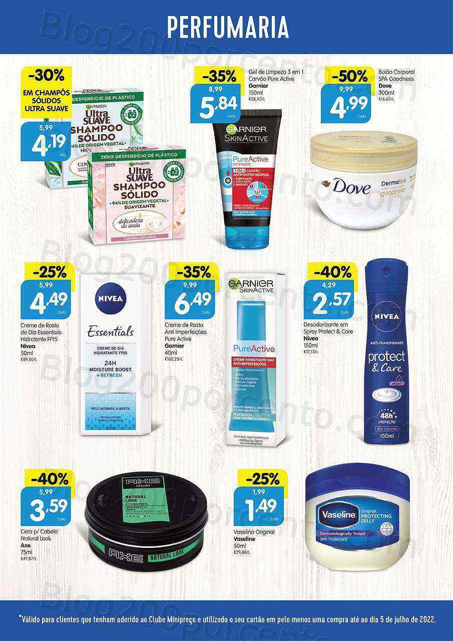 Antevisão Folheto Clube MINIPREÇO Promoções de 7 a 13 julho