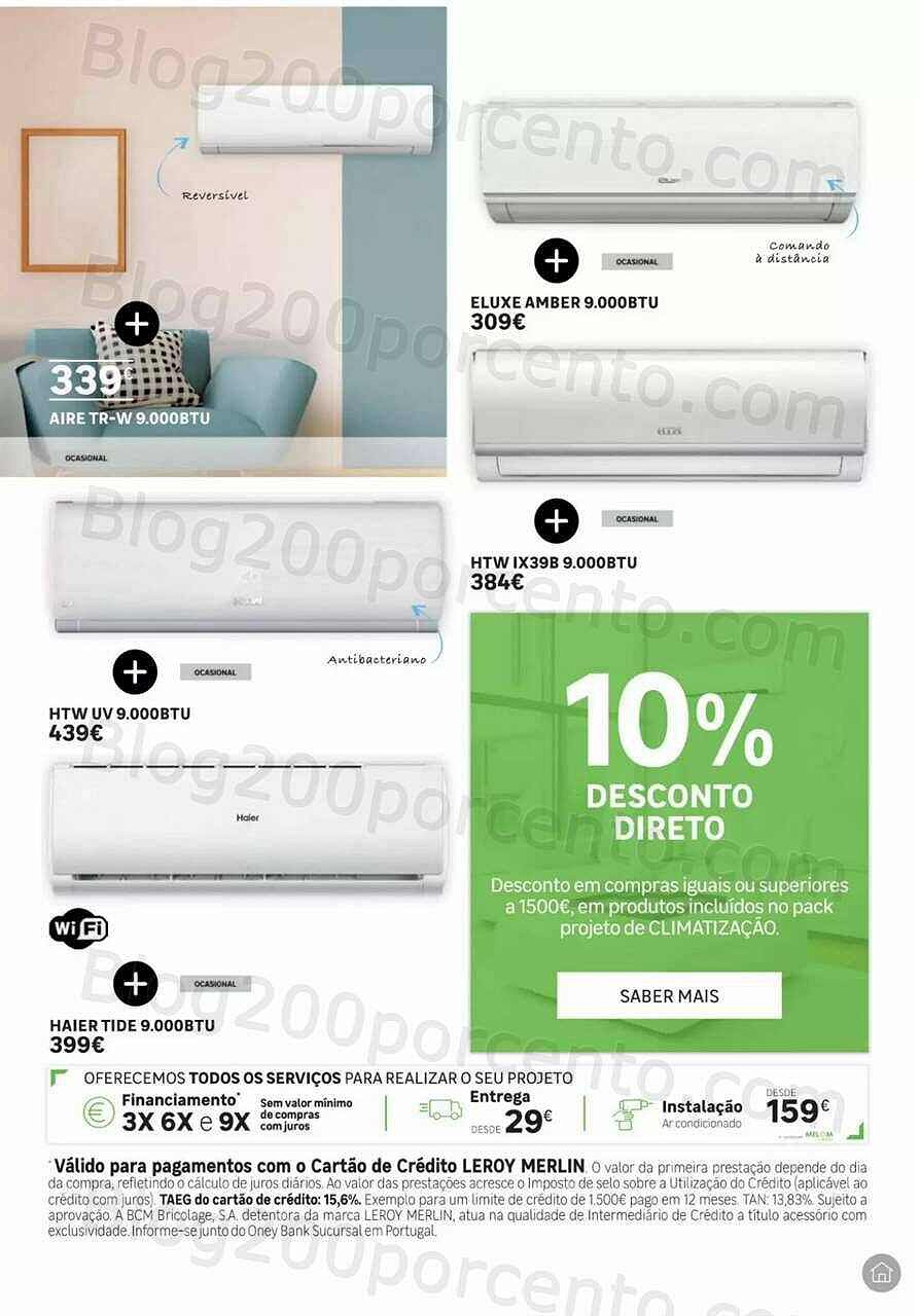 Antevisão Folheto LEROY MERLIM Especial Climatização